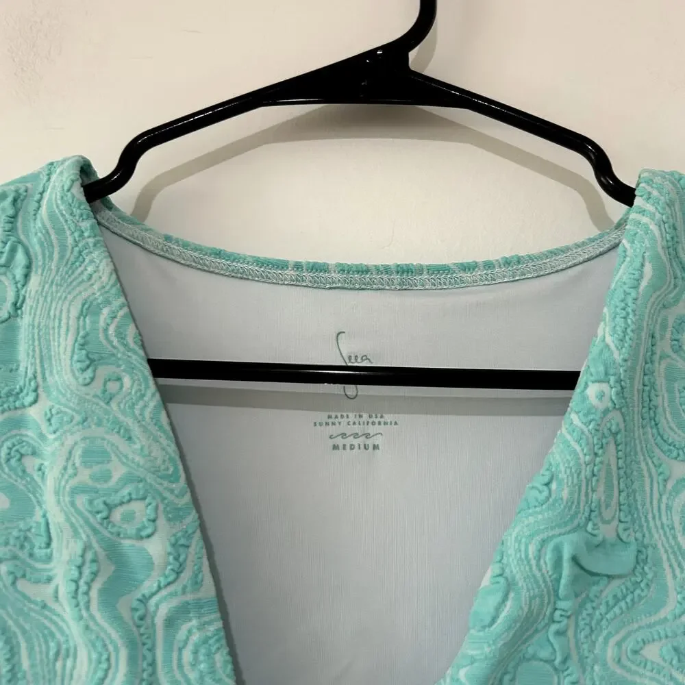 Seea Free People Valentina One Piece Beach Surf Swim Suit NWT Size M
